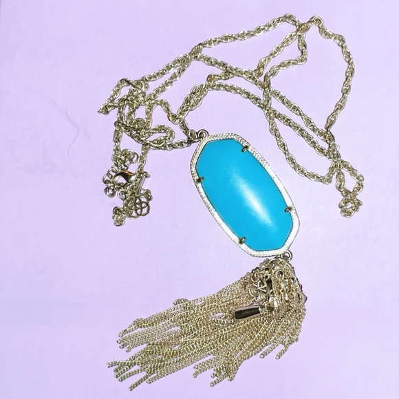 Turquoise Rayne Necklace - Picture 2 of 2